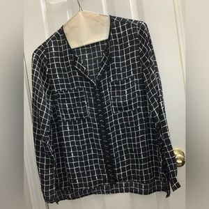 Stitch Fix Papermoon Long Sleeve Dress Blouse.  Gently Used, normal wear.